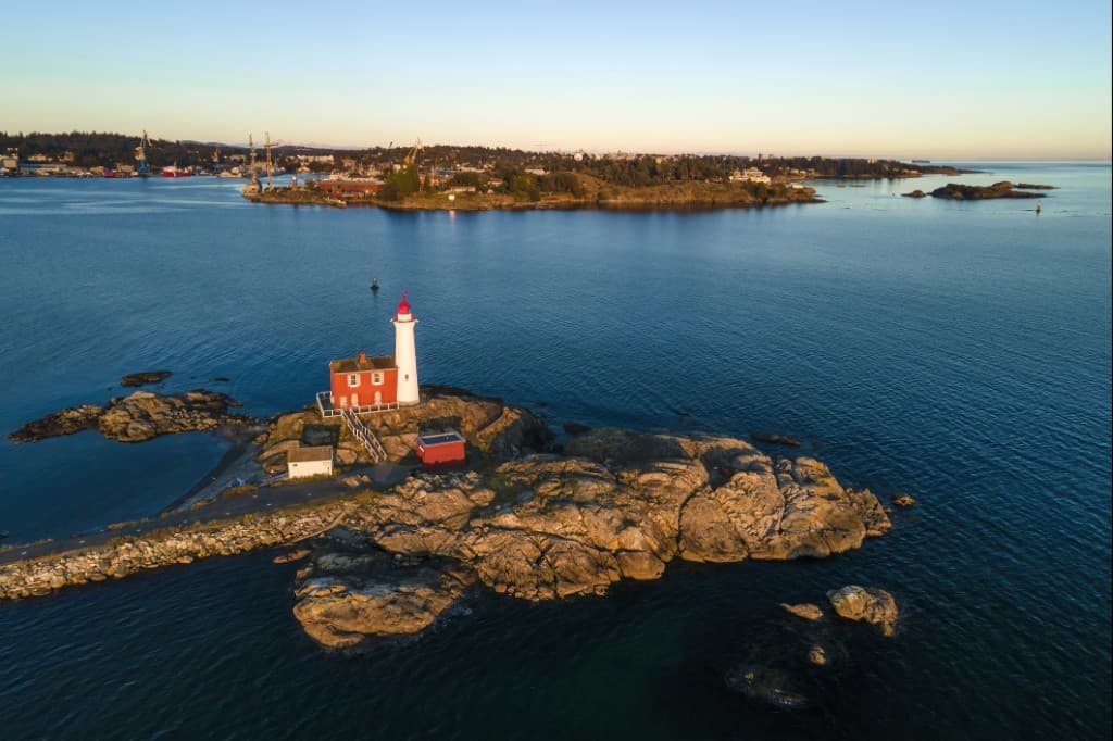 Fisgard Lighthouse in Colwood, BC