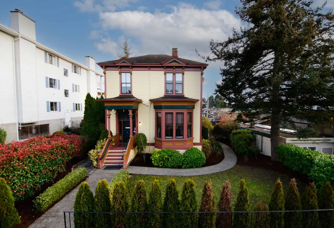 Pemberton Holmes head office building on Fort Street in Victoria BC